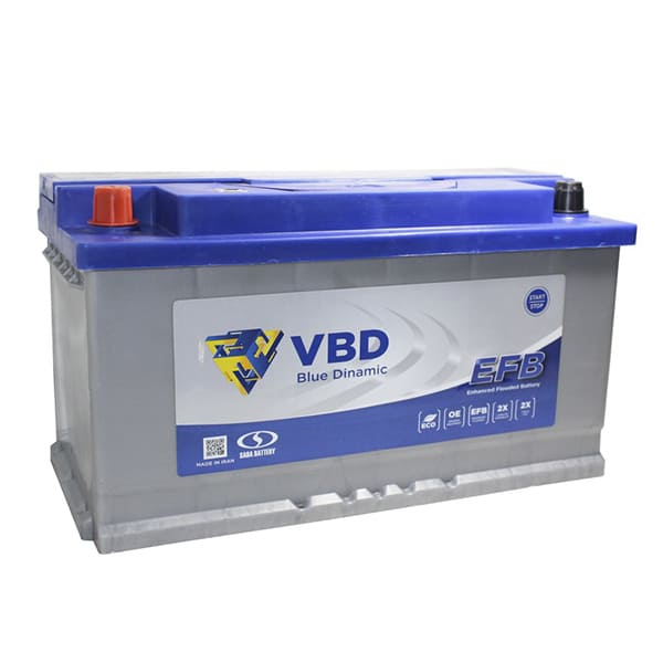 АКБ-6СТ-105 (900A) п/п VBD EFB blue dinamic Иран 353х175х190 (не обслуж)